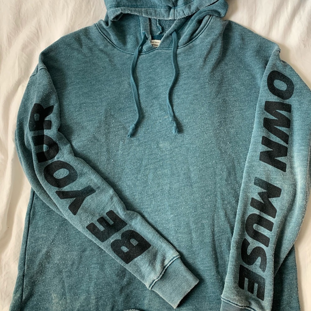 Women’s distressed hoodie